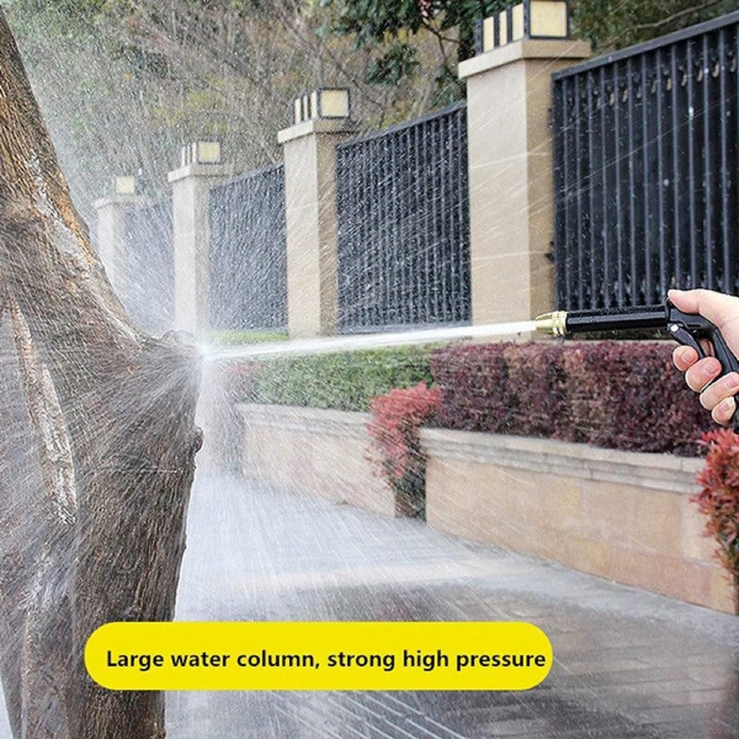 TurboFlow Portable High-Pressure Water Spray Nozzle