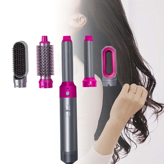 StyloSwitch 5-in-1 Detachable Hot Air Brush: The Ultimate Hair Dryer & Styler Combo