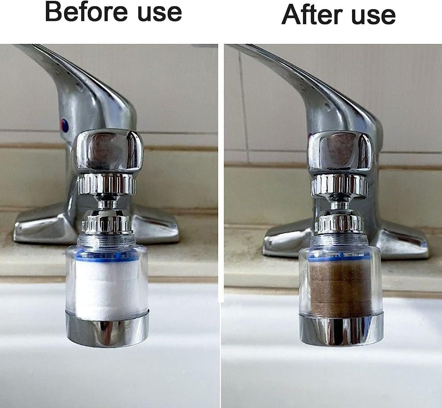 360-Degree Rotating Sink Water Faucet Filter