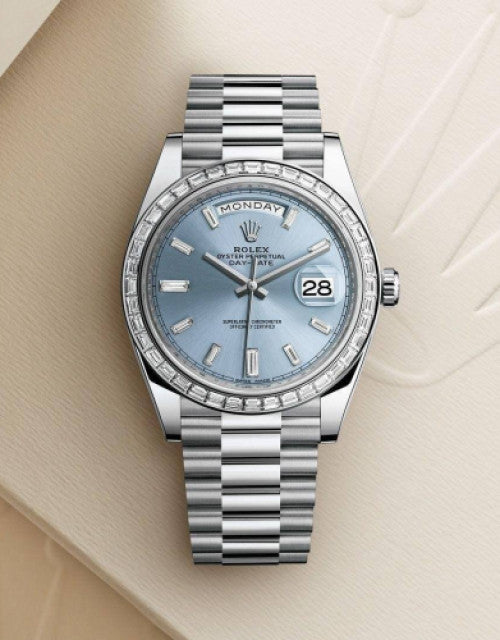 Rolex Day Date Ice Blue